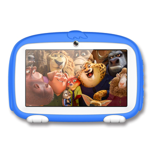 7 inch trẻ em Pad q718 Tablet PC Android 4.4/6.0 máy ảnh kép 512G 8G / 1G 8G Allwinner A33 Quad Core độc đáo Puppy phong cách thiết kế - Product Image 1