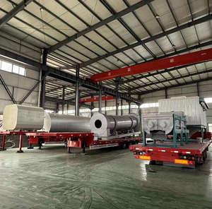مصنع خلط الأسفلت المتنقل - مع حاوية ركام أرضية متحركة وخزان أسفلت - Product Image 1
