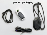 Mini caméra portable avec télécommande Bluetooth |   Parfait pour les voyages, le sport et la création de contenu