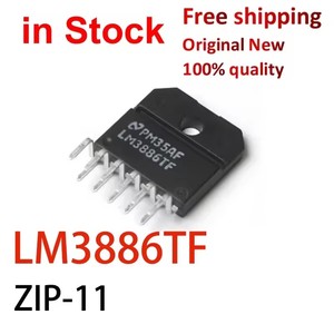 LM3886TF เครื่องขยายเสียง 68W 1 ช่อง 20-94V จ่ายไฟสเตอริโอ Class-AB พร้อมปุ่มปิดเสียง อินพุต 11-220V เอาต์พุต 0-70C - Product Image 1