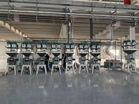 Mélangeur doseur gravimétrique en plastique, balance de pesage, mélangeur par lots gravimétrique