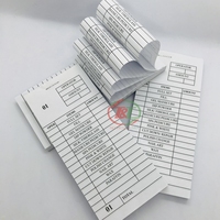 Livre de tickets d'ongles personnalisés, livraison rapide quantité minimale de commande, pour les rendez-vous de Salon de manucure, fabriqué au Vietnam
