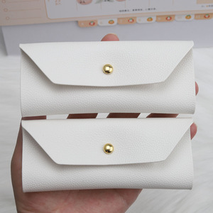 High End Promotion Pu Leather Bag Custom Emboss Printing Ring Necklace Earring Storage Jewelry <b>Pen</b> <b>White</b> Pu Leather Package - Product Image 2