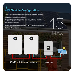 Batería Solar de Iones de Litio de 16kwh 48v 300ah, Gran Venta en Europa, <span class=keywords><strong>Precio</strong></span> de Mayoreo, Baterías de Respaldo de Energía para Sistemas Solares Domésticos - Product Image 3
