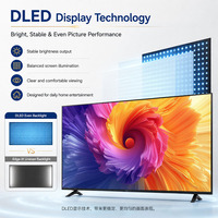 Téléviseur LED intelligent 4K HDR 55 pouces 120 Hz Android avec Wi-Fi pour mode de jeu intégré Écran plat
