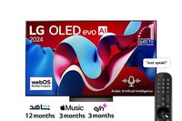 Ventas de televisores LG OLED evo C6 4K Smart TV de 77 pulgadas con Dolby Vision y Atmos, IA Super Upscaling, 4K HDR10, 165Hz Gaming Alpha 11 AI