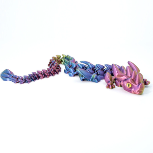 Pièces d'ornements de jouets en plastique imprimés en 3D, modèle d'animal articulé à main mobile, échelle 1/12, thème cinéma et télévision, Maternité Unisexe - Product Image 2