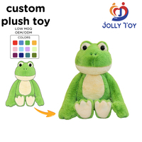 Peluches personnalisées avec logo, fabricant de jouets en peluche, peluches personnalisées grenouille singe, OEM ODM CE CPC, animaux en peluche