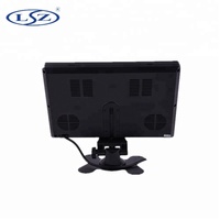 Moniteur de voiture 9 pouces TFT LCD AHD 2 canaux avec entrée HDMI, écran de recul de voiture, téléviseur couleur TFT LCD, aide au stationnement en marche arrière