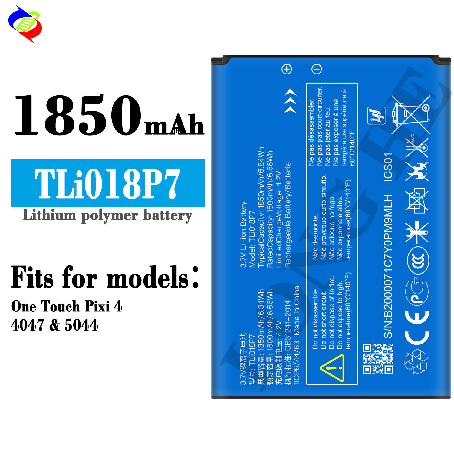 per Alcatel One Touch Pixi 44047 5044