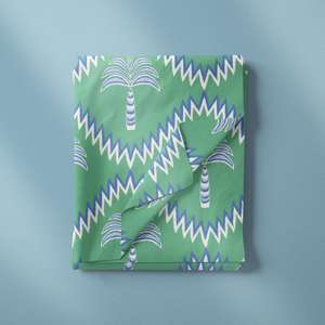 Nouvelle Collection 26SS Tissu Popeline Liberty London 100% Coton Biologique Imprimé Palmiers Écologique pour Vêtements Femme, Sacs et Jouets - Product Image 2