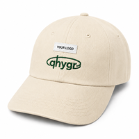 Casquette de baseball ajustable en polyester/coton à 6 panneaux avec broderie personnalisée - Accessoire de mode pour le style professionnel et urbain