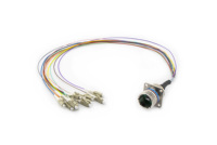 Fibre optique J599 prise circulaire MT MPO D38999 12 noyaux 24 noyaux 48 noyaux 96 noyaux connecteurs RRU BBU CPRI câble