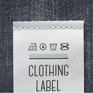 Nhà Máy Giá Tùy Chỉnh Tư Nhân May Dệt Nhãn Thiết Kế Có Thể Giặt Singe Satin Cổ In Tag May Dệt Nhãn Cho Quần Áo - Product Image 4