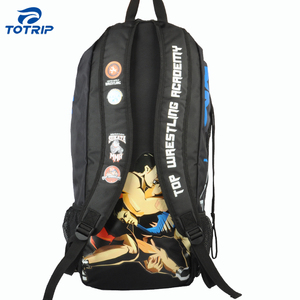 Mochila <span class=keywords><strong>de</strong></span> gran capacidad <span class=keywords><strong>de</strong></span> nailon para lucha libre, Equipo <span class=keywords><strong>de</strong></span> <span class=keywords><strong>Boxeo</strong></span> MMA - Product Image 3