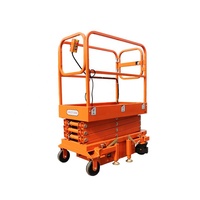 Plateforme élévatrice télescopique hydraulique portable mini 3m, capacité 500 kg, prix usine