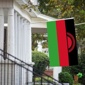 Drapeau <span class=keywords><strong>du</strong></span> Malawi personnalisé imprimé recto 3x5 pieds, personnalisable pour tous les drapeaux nationaux et les drapeaux de présentation. - Product Image 4