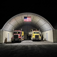 Systèmes de couverture pour conteneurs maritimes à double treillis 40x80 pieds pour équipements lourds et zones de travail extérieures