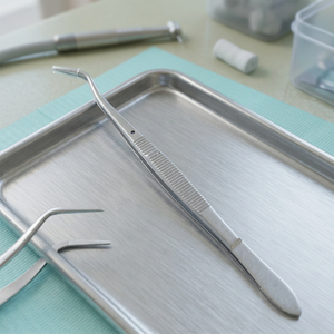 Pinzas Quirúrgicas Dentales Manuales de Alta Calidad, Punta Angulada de Precisión, Pinzas Adson Profesionales de Acero Inoxidable, Certificación CE MOL - Product Image 3