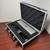 Encendedor Láser Cuadrado Portátil de 130W con Encendido Remoto, Alcance Auxiliar de 18m-20m para Control de Plagas e Insectos Voladores, Kit de Piezas DIY 220V