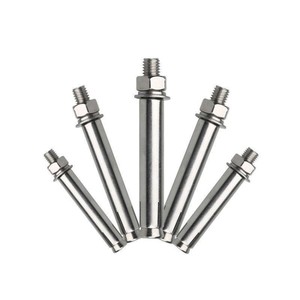 Vis d'expansion hexagonale interne Bibo M6, M8, M10, M12, coloris zingué, fixation intégrée, boulon d'expansion à tête hexagonale Bibo M6 - Product Image 2
