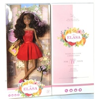 Poupée Princesse Unisexe SAMLOK de 11,5 Pouces, Série Fantaisie, en Plastique Noir Solide, Gonflable, Modèle Réaliste, Poupée Américaine