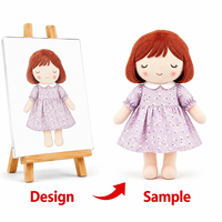 Figurines en peluche personnalisées OEM en gros : Poupées en peluche Miss Mouse et sur le thème du temps, animaux en peluche, mascottes en peluche, peluches anime
