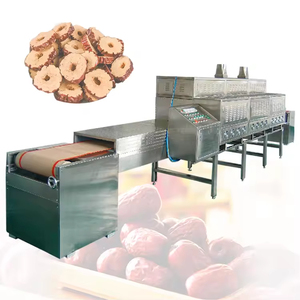 เครื่องอบแห้งแบบสายพานไมโครเวฟอุตสาหกรรมเครื่องอบฆ่าเชื้อสำหรับเนื้อสัตว์เครื่องอบแห้งแบบสายพานไมโครเวฟแบบปรับได้ - Product Image 2