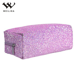 Bolsa de <span class=keywords><strong>maquillaje</strong></span> de tamaño de viaje personalizada, bolsa de aseo con estampado Digital, bolsas de alta calidad con cremallera para brochas de <span class=keywords><strong>maquillaje</strong></span> - Product Image 2