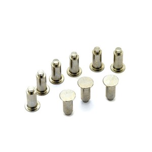 Rivet à pression en alliage d'aluminium OEM, rivet en acier à tête de clou en aluminium, usine de rivets à dôme en laiton et cuivre en forme de champignon - Product Image 1