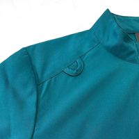 Vêtement de travail pour manucure et spa, ensemble de blouses et pantalons à jambes droites avec col en V et fermeture éclair, uniforme médical, ensemble de blouses médicales