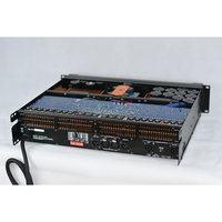 Amplificador de Potencia Digital de 2 Canales Estilo Lab Gruppen FP14000 de Alta Calidad, Amplificador de Sonido Estéreo Compatible con Altavoces de Bajos de 18 Pulgadas