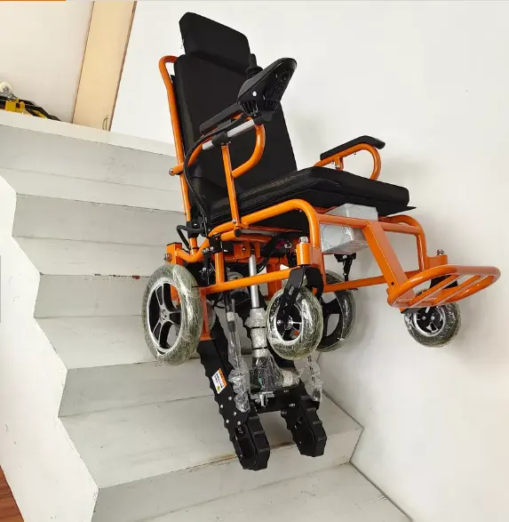 リハビリテーション療法用品整形外科クローラーパワーホイールチェアSilla De Ruedas Electric Stair Climb Wheeling Wheeling Wheelchair