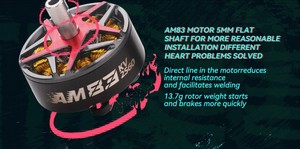 T-motor am53a sợi carbon tốc độ điều khiển không chổi than ESC cho cánh cố định <span class=keywords><strong>RC</strong></span> đua FPV tương thích 2S 5V Đầu Ra 2S LiPo pin - Product Image 5