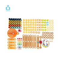Wood Marble Run Game Ball Race Track Kit Construction Toys Spiral Building Blocks Set Wooden Marble Run