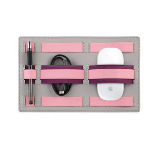 Organizador de Cables para Oficina, Tipo Gancho Rectangular, Accesorio para Gestión de Cables de Portátiles - Product Image 5