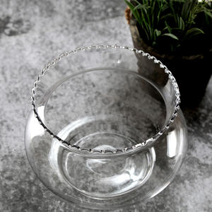 Machine Geblazen Kantoor En Thuis Glas Vis Kom Tafel Aquarium - Product Image 5