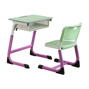 Mesa de estudio escolar para niños, mueble individual para estudiantes, para escuela <span class=keywords><strong>secundaria</strong></span> - Product Image 3