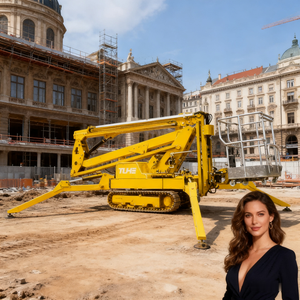 12m 16m 26m 500Kg Mobile <b>Electric</b> Lifting Spider Boom Lift Stair Lift for Home Suspended Construction - Product Image 6