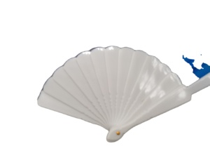 Festival Rave Birthday Party Folding Custom Rainbow White Eco-Friendly Bamboo <b>Hand</b> <b>Fan</b> - Product Image 6
