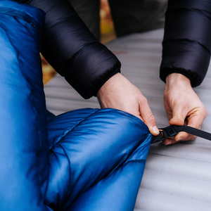 Couette de camping légère personnalisée RDS Down Backpacking Quilt Top Quilt pour sac de couchage fermé, vente en gros - Product Image 5