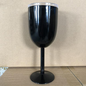 Verres à vin en acier inoxydable Gobelets à vin isolés sous vide à double paroi avec couvercle et paille <span class=keywords><strong>Amitié</strong></span>, cadeaux d'anniversaire - Product Image 6