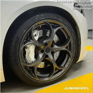Jantes forgées monobloc JUWA personnalisées 5x110 18 19 pouces pour <span class=keywords><strong>Alfa</strong></span> <span class=keywords><strong>Romeo</strong></span> Stelvio Giulia 147 156 Giulietta Gtam Ti Sport 159 <span class=keywords><strong>Mito</strong></span> Qv - Product Image 3