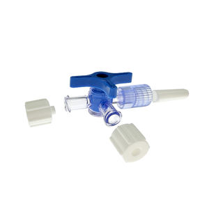 صمام إغلاق ثلاثي الاتجاهات معقم من نوع EO مع أنبوب تمديد - Product Image 4