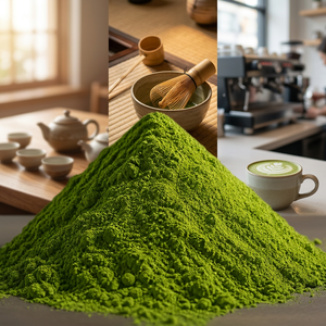 Té Verde Matcha en Polvo Premium para Ceremonia del Té, Latte, Preparación Casera, Bebidas de Café y Venta Minorista de Té Especializado - Product Image 1