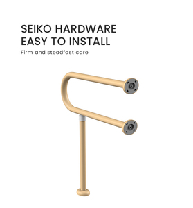 Pasamanos de Resina Flexible <span class=keywords><strong>para</strong></span> <span class=keywords><strong>Urinario</strong></span>, Montado en la Pared, Diseño Plano Ovalado, 150 kg - Product Image 1