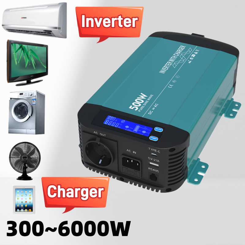 500W Power Inverter 12V 24V 48V