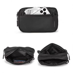Bolsa cruzada de gran capacidad, impermeable, riñonera de nailon para correr, cangurera deportiva, bolsas de cintura usadas - Product Image 4
