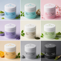 Boîtes à thé matcha personnalisées en gros avec logo gravé, en fer blanc de qualité alimentaire, hermétiques, petites, rondes, 30g 40g, pour thé et café japonais