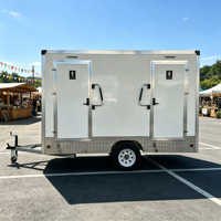 Unité Sanitaire Portable Grande Capacité Multi-r, Hygiénique, Facile à Nettoyer, Durable, pour Événements Extérieurs, Certifiée ISO, Toilettes Professionnelles